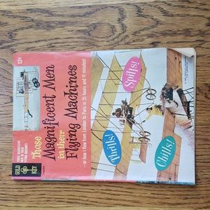Vintage 60s Those Magnificent Men In Their Flying Machines Gold Key Comics